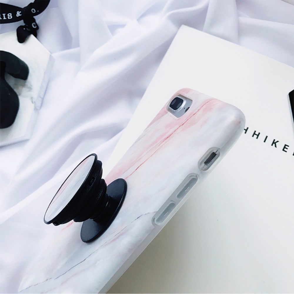 NEW iPhone X/7/7+/8/8+ Marble case W/ Holder - Picture 3 of 7